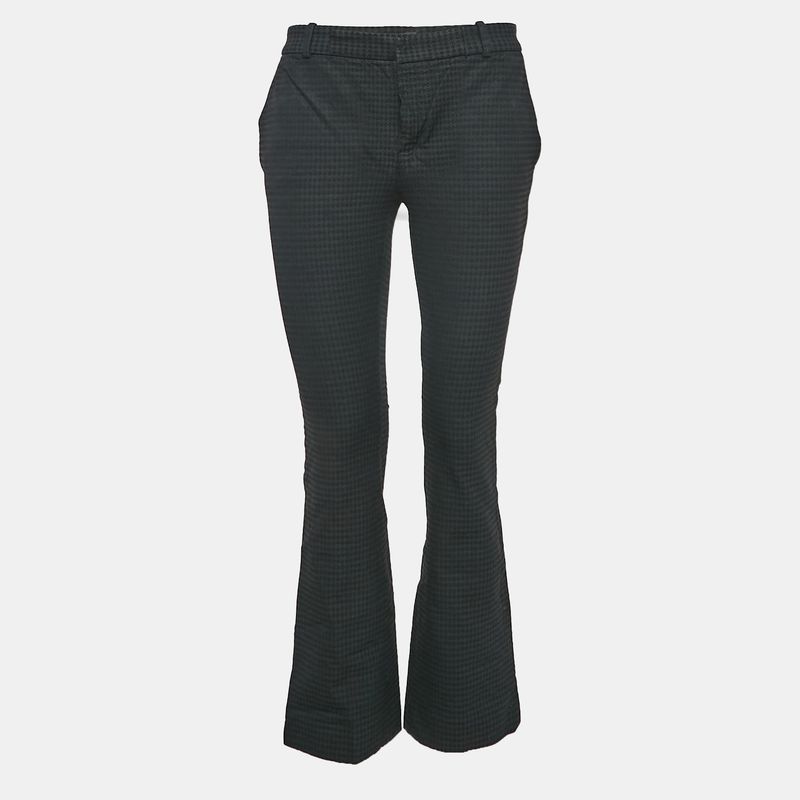 Joseph Black Diamond Stretch Gabardine New Rocket Trousers S